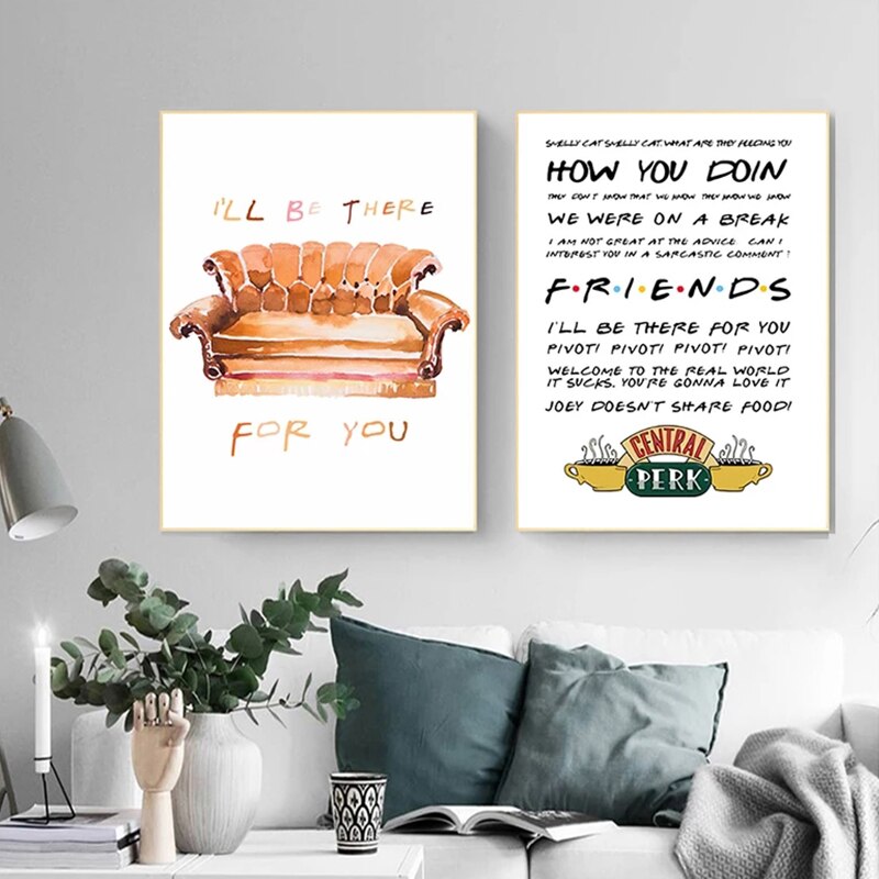 CORX Designs - Friends TV Show Canvas Art - Review