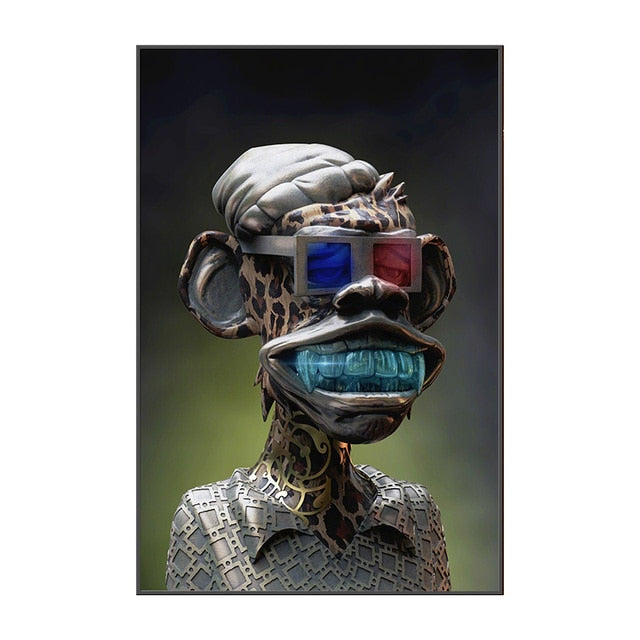 CORX Designs - Bored Ape Yacht Club Canvas Art - Review