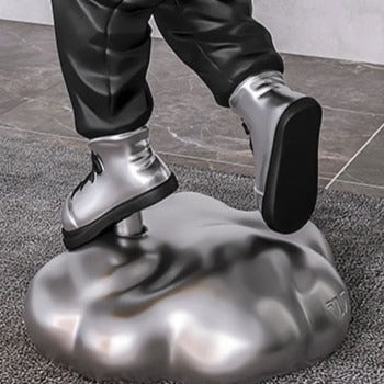 CORX Designs - Astronaut Silver Hoodie Floor Statue with Tray - Review