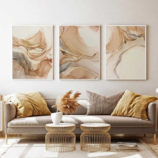 CORX Designs - Beige Marble Canvas Art - Review