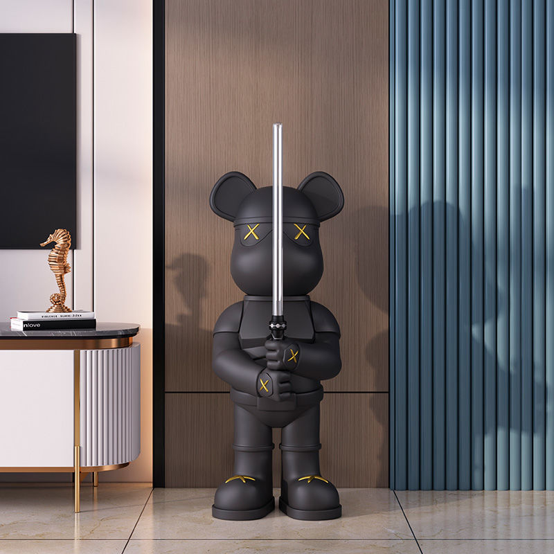 CORX Designs - Light Saber Bear Big Standing Statue with Light - Review