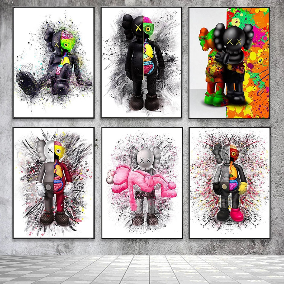 CORX Designs - Kaws Cute Wall Art Canvas - Review