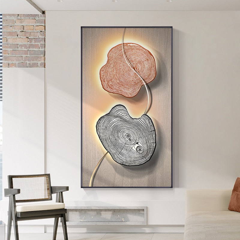 CORX Designs - Abstract Tree Annual Ring Canvas Art - Review