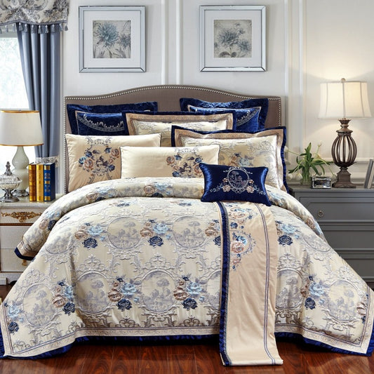 CORX Designs - Charlotte Luxury Royal Jacquard Duvet Cover Bedding Set - Review