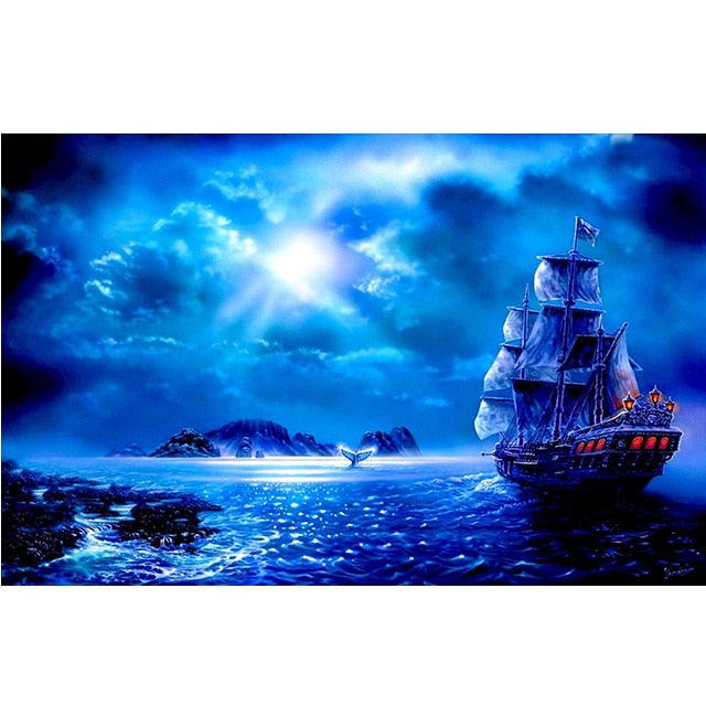 CORX Designs - Pirate Ship Canvas Art - Review
