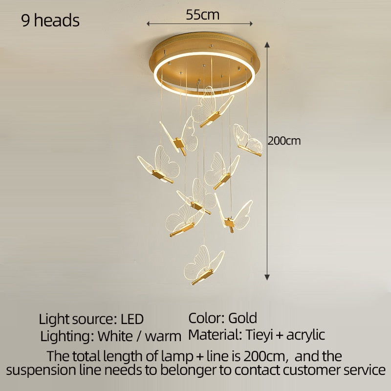 CORX Designs - Luxury Flying Butterfly Chandelier - Review