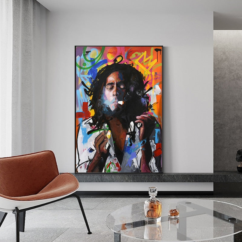 CORX Designs - Bob Marley Graffiti Canvas Art - Review
