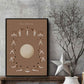 CORX Designs - Yoga Sun and Moon Salutation Canvas Art - Review