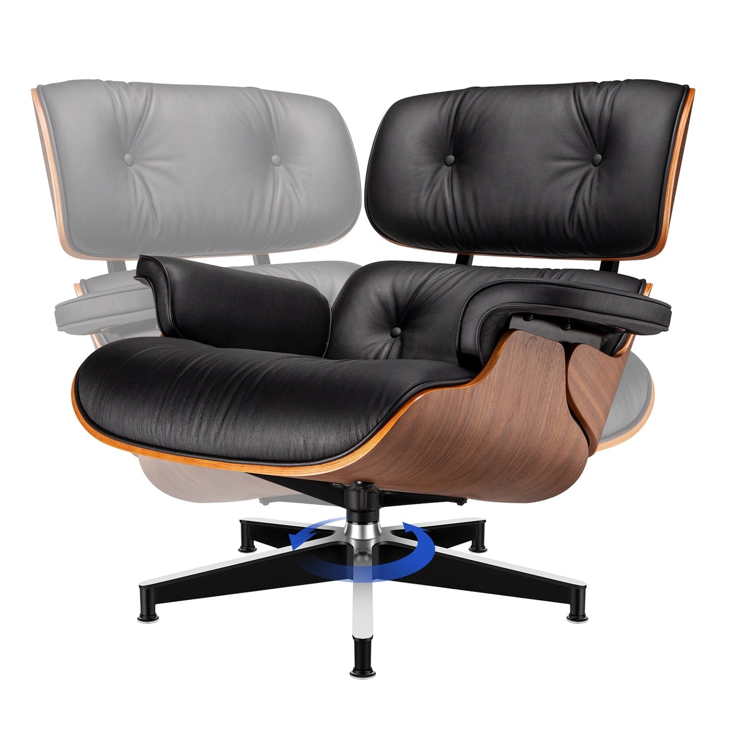 CORX Designs - Eames Mid-Century American Lounge Chair and Ottoman (Tall Version) - Review