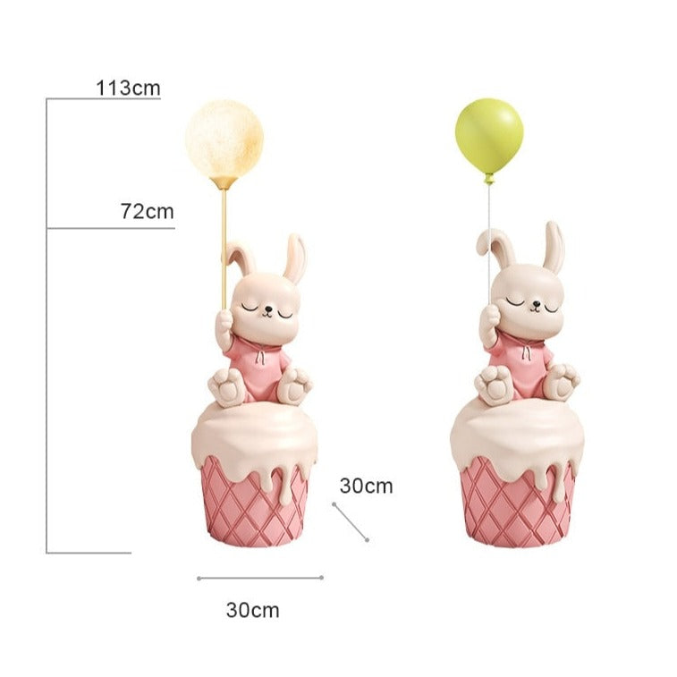 CORX Designs - Cute Bunny Statue with Light and Bluetooth Speaker - Review