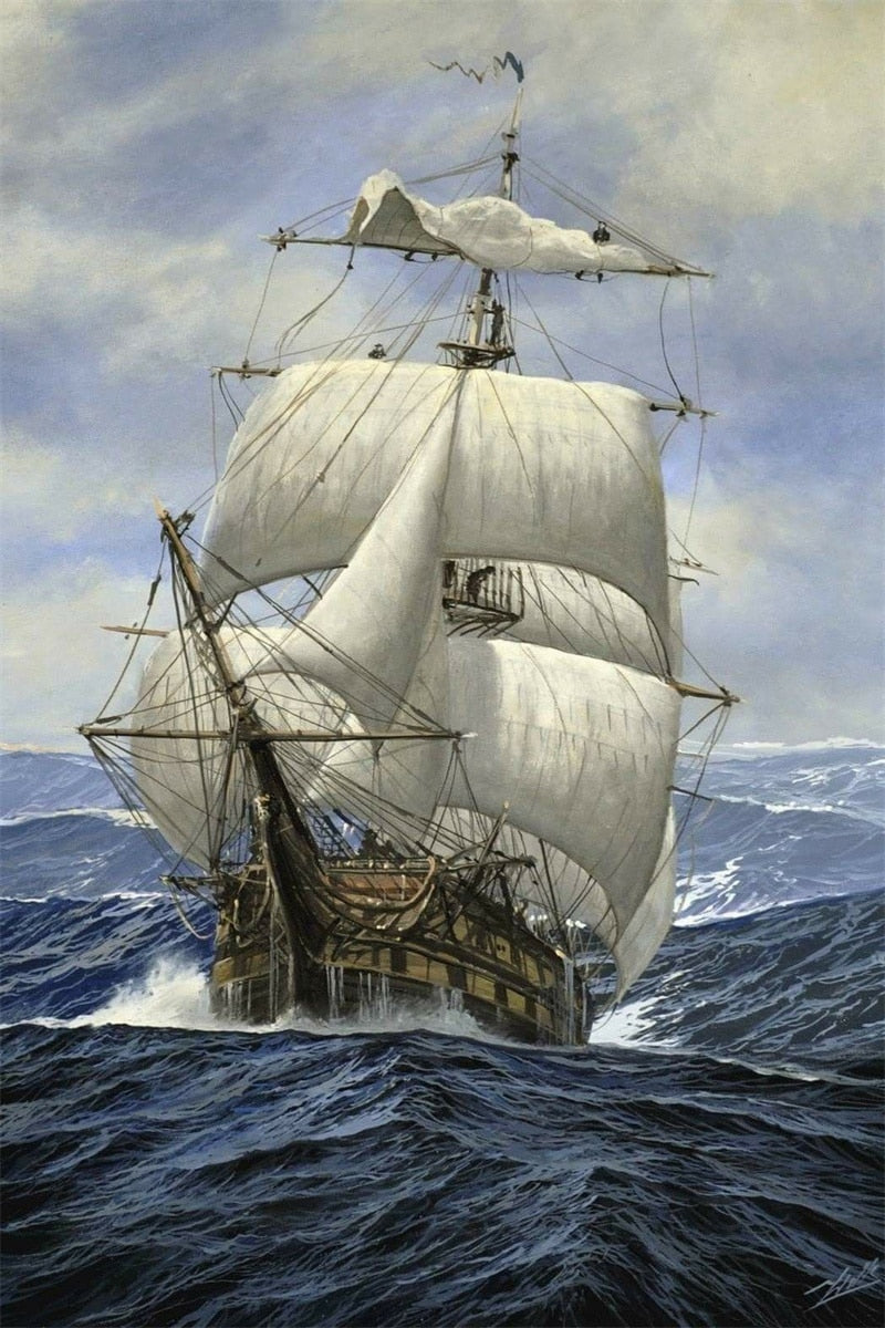 CORX Designs - Pirate Ship Canvas Art - Review