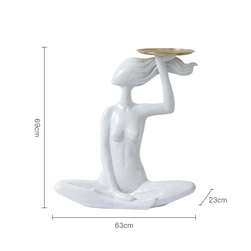 CORX Designs - Female Yoga Statue with Tray - Review