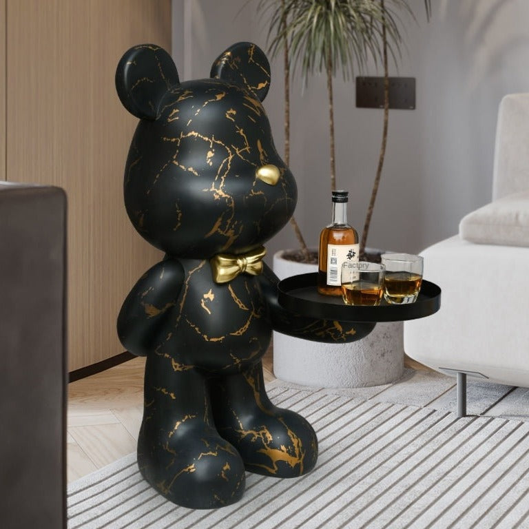 CORX Designs - Standing Bow Tie Bear Tray Statue - Review