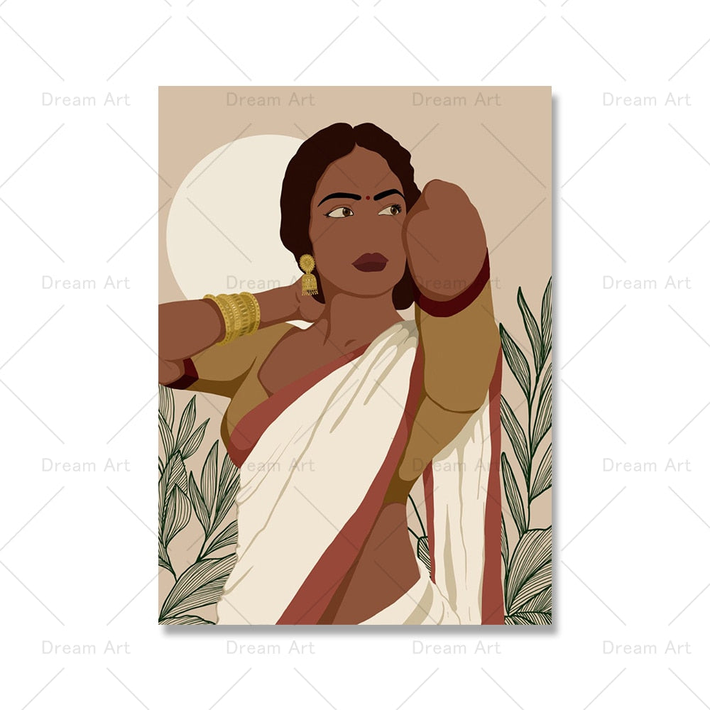 CORX Designs - Indian Woman Wall Art Canvas - Review