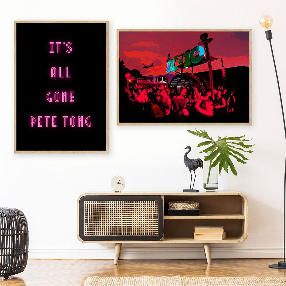 CORX Designs - DC10 Ibiza Night Club Canvas Art - Review