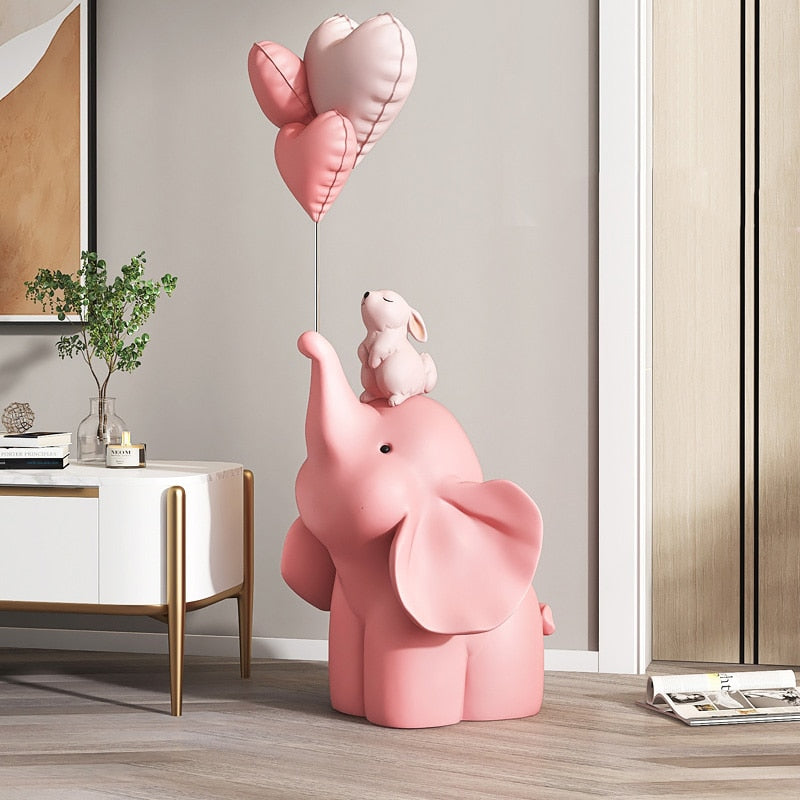 CORX Designs - Elephant Bunny with Balloon Statue - Review