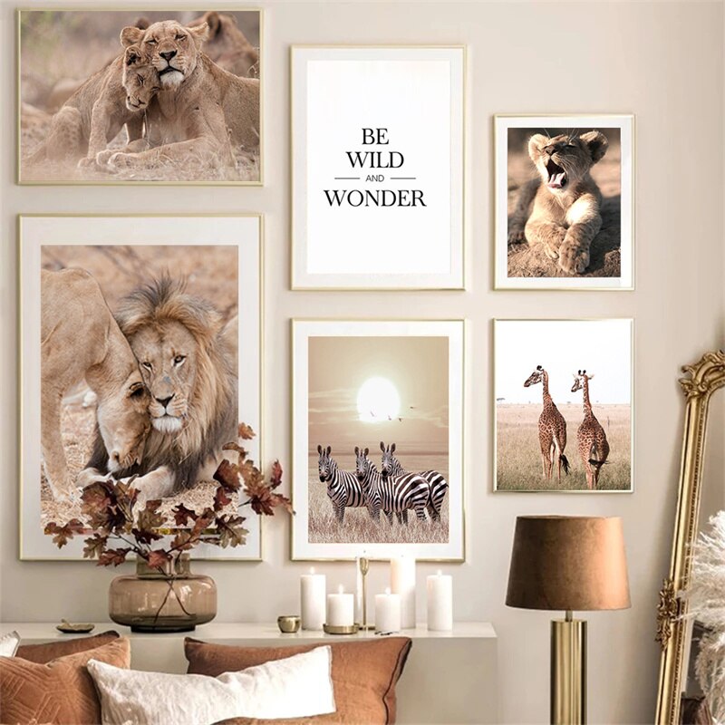 CORX Designs - Animals in African Grassland Canvas Art - Review