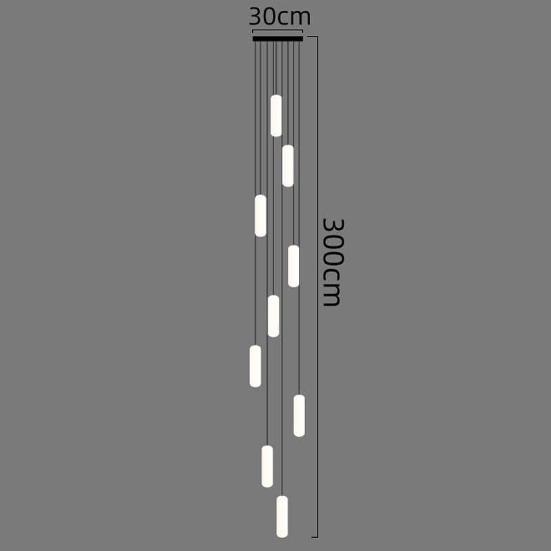 CORX Designs - Minimalist White Long Tube Hanging Lamps - Review