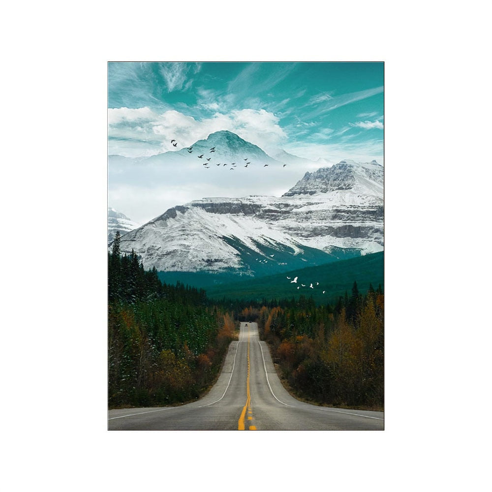 CORX Designs - Golden Mountain Canvas Art - Review