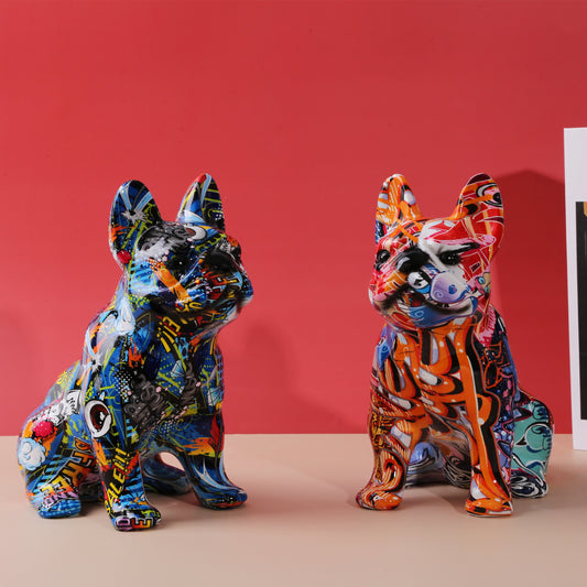 CORX Designs - Graffiti Bulldog Dog Resin Statue - Review