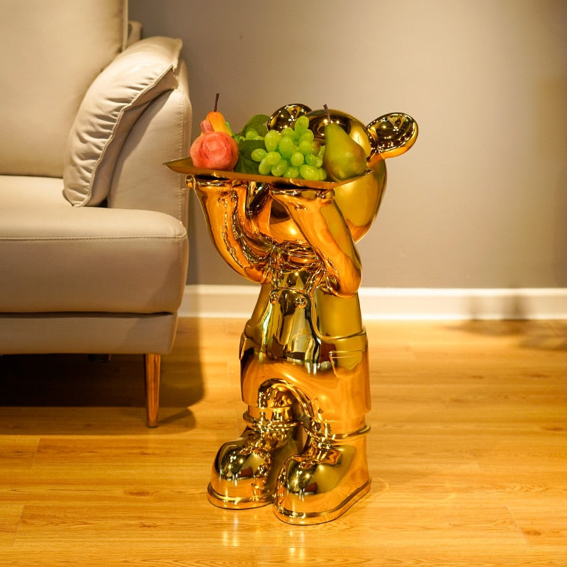 CORX Designs - Electroplated Bear Tray Statue - Review