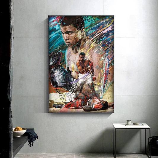 CORX Designs - Muhammad Ali Graffiti Boxing Star Canvas Art - Review