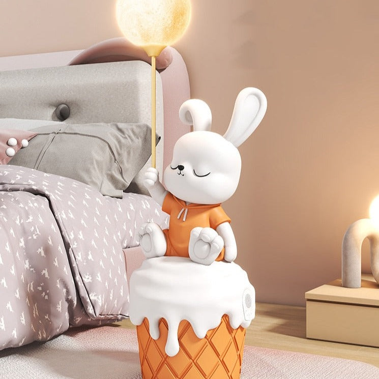 CORX Designs - Cute Bunny Statue with Light and Bluetooth Speaker - Review