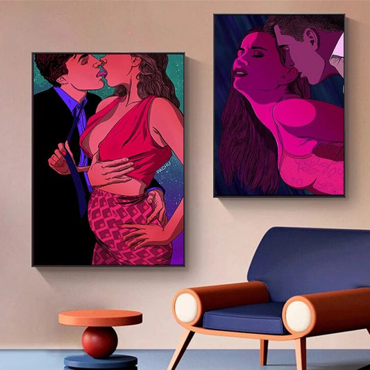 CORX Designs - Romantic Couple in Love Canvas Art - Review