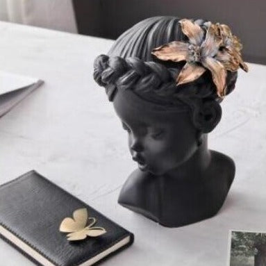 CORX Designs - Cute Girl Kissing Butterfly Statue - Review