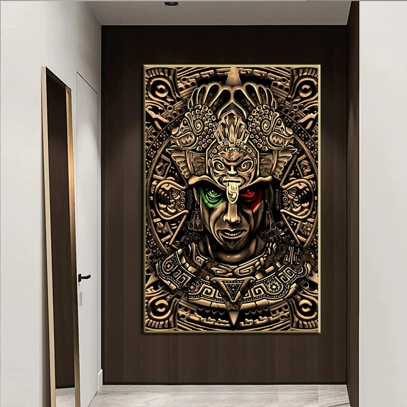 CORX Designs - Bronze Aztec Canvas Art - Review