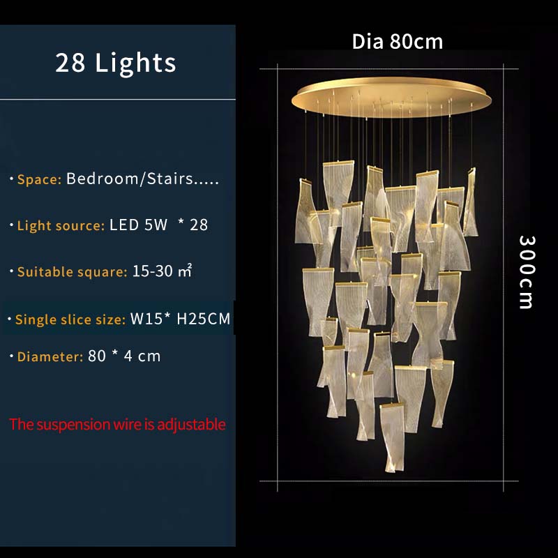 CORX Designs - Wave Acrylic Luxury Chandelier - Review