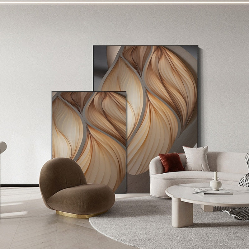 CORX Designs - Futuristic Abstract Brown Canvas Art - Review