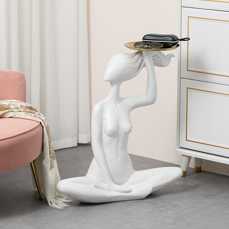 CORX Designs - Female Yoga Statue with Tray - Review