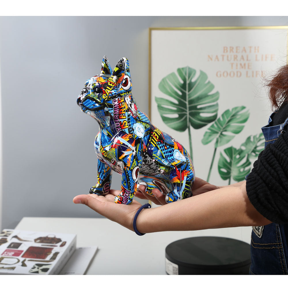 CORX Designs - Graffiti Bulldog Dog Resin Statue - Review