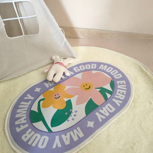 CORX Designs - Smiley Flower Rug - Review