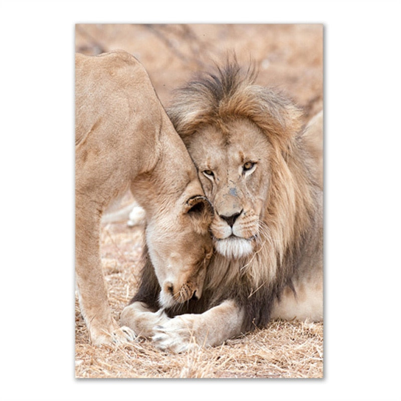 CORX Designs - Animals in African Grassland Canvas Art - Review