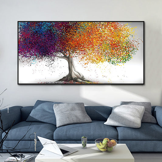 CORX Designs - Abstract Colorful Tree Canvas Art - Review