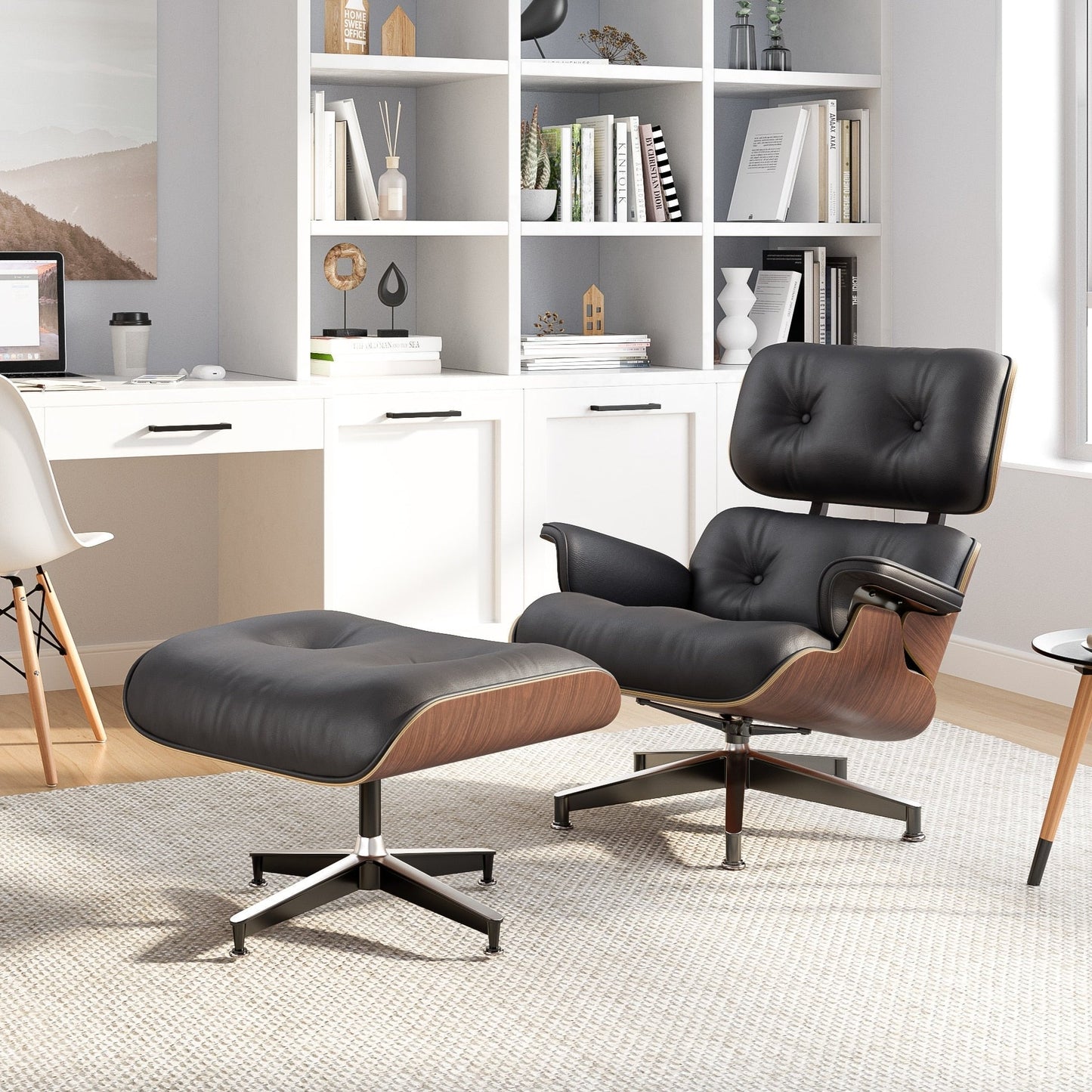 CORX Designs - Eames Mid-Century American Lounge Chair and Ottoman (Tall Version) - Review