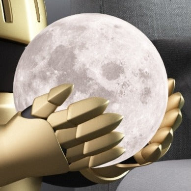 CORX Designs - Knight with Moon Lamp Floor Statue - Review