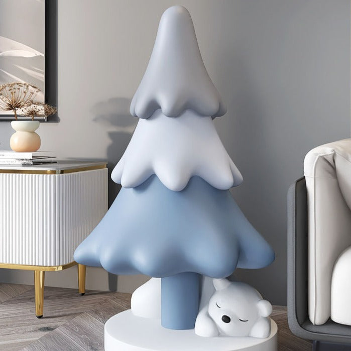 CORX Designs - Christmas Pine Tree Polar Bear Large Statue - Review