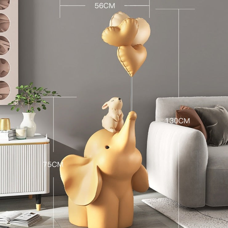 CORX Designs - Elephant Bunny with Balloon Statue - Review