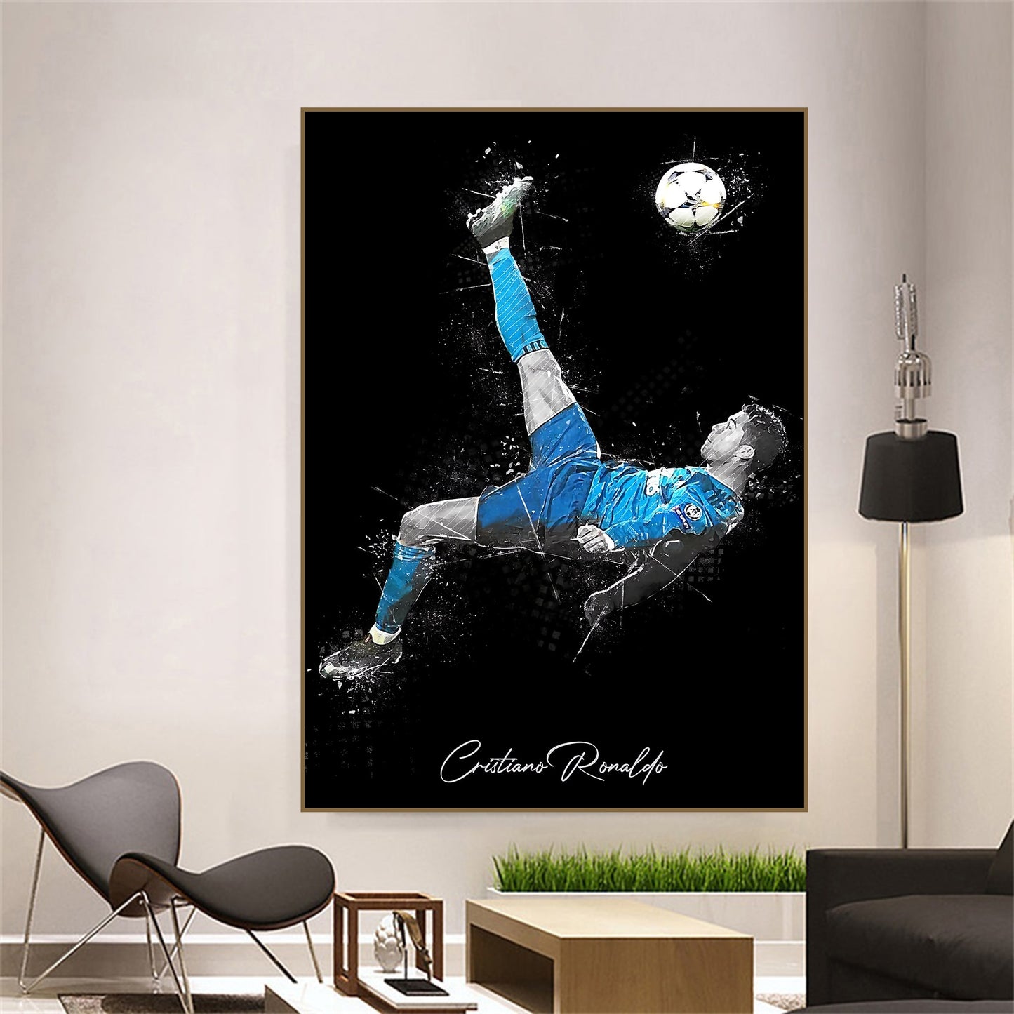 CORX Designs - Cristiano Ronaldo Football Star Canvas Art - Review