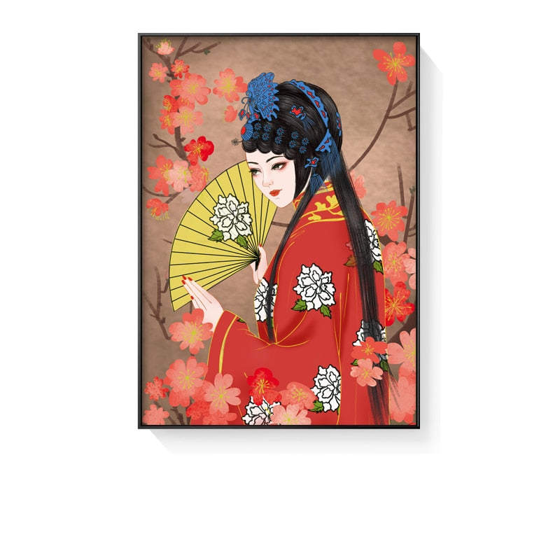 CORX Designs - Chinese Traditional Peking Opera Female Canvas Art - Review