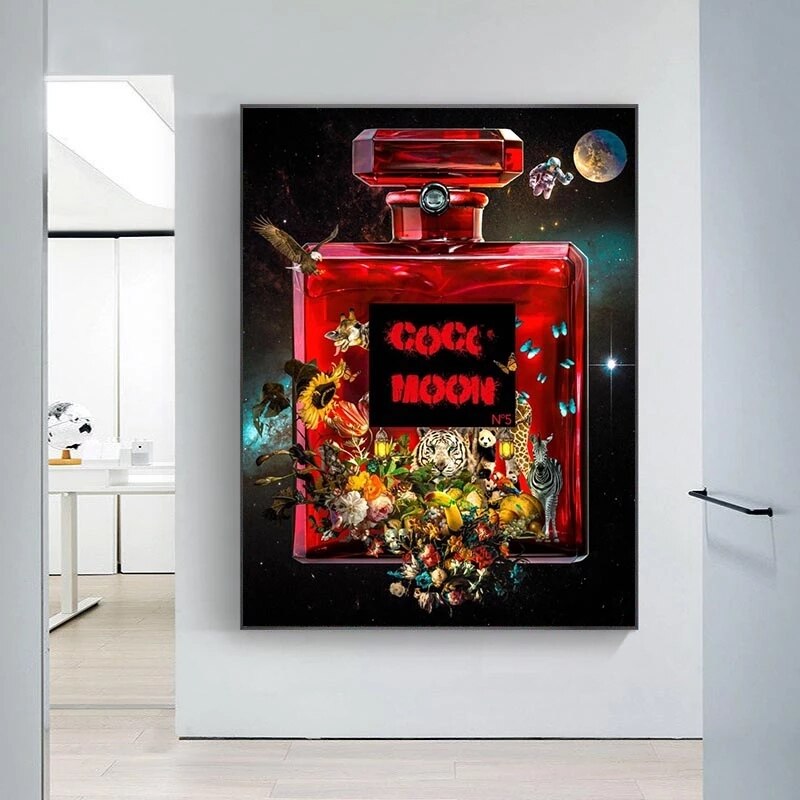 CORX Designs - Perfume Bottle Graffiti Canvas Art - Review