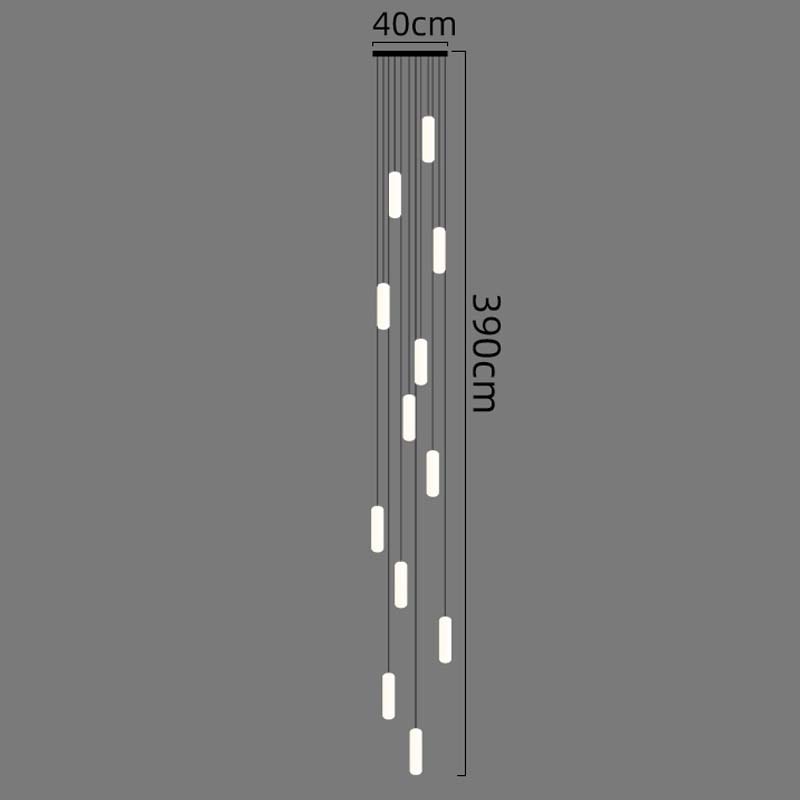 CORX Designs - Minimalist White Long Tube Hanging Lamps - Review