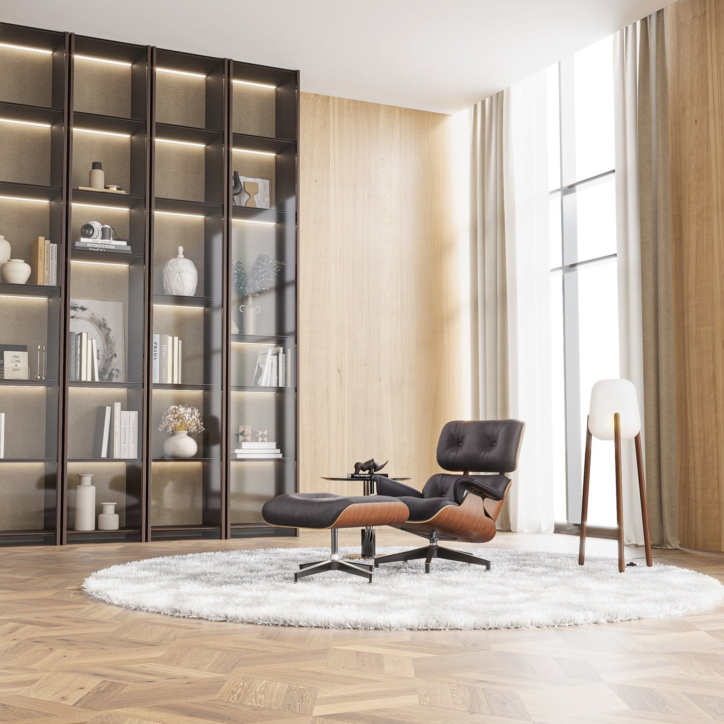 CORX Designs - Eames Lounge Chair and Ottoman (Tall Version) - Review