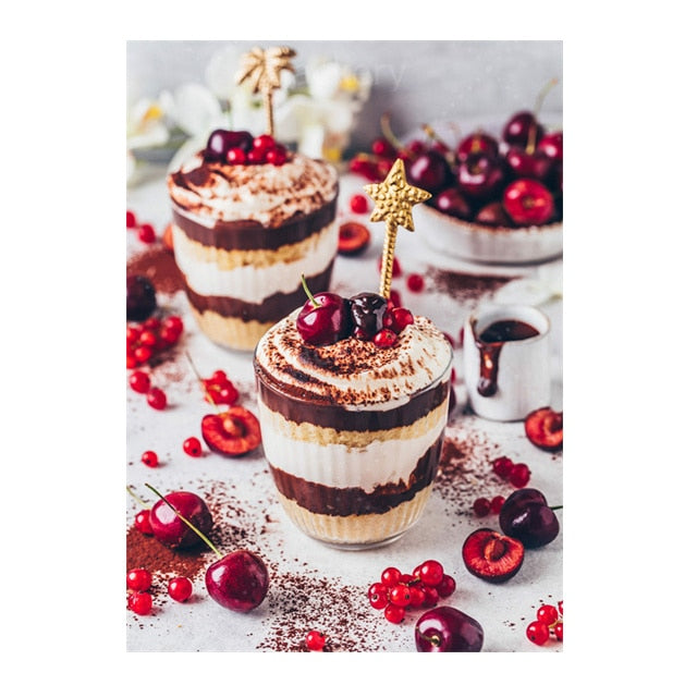 CORX Designs - Afternoon Tea Dessert Coffee Canvas Art - Review