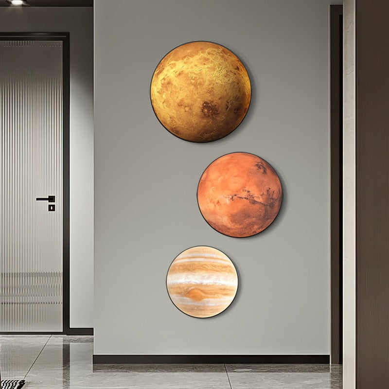 CORX Designs - Planet Round Canvas Art - Review