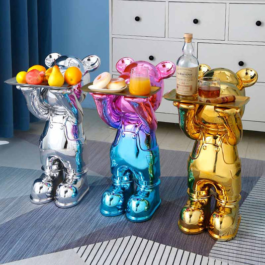 CORX Designs - Electroplated Bear Tray Statue - Review