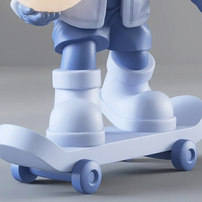 CORX Designs - Astronaut Skateboard Statue with Light - Review